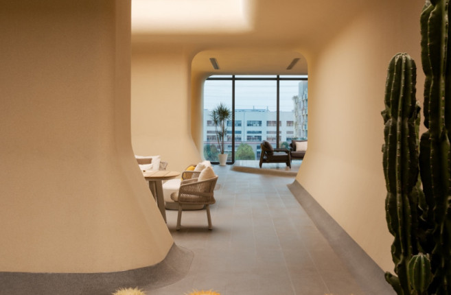 Frameweb | Arch Studio gives a literal twist to a traditional Chinese ...