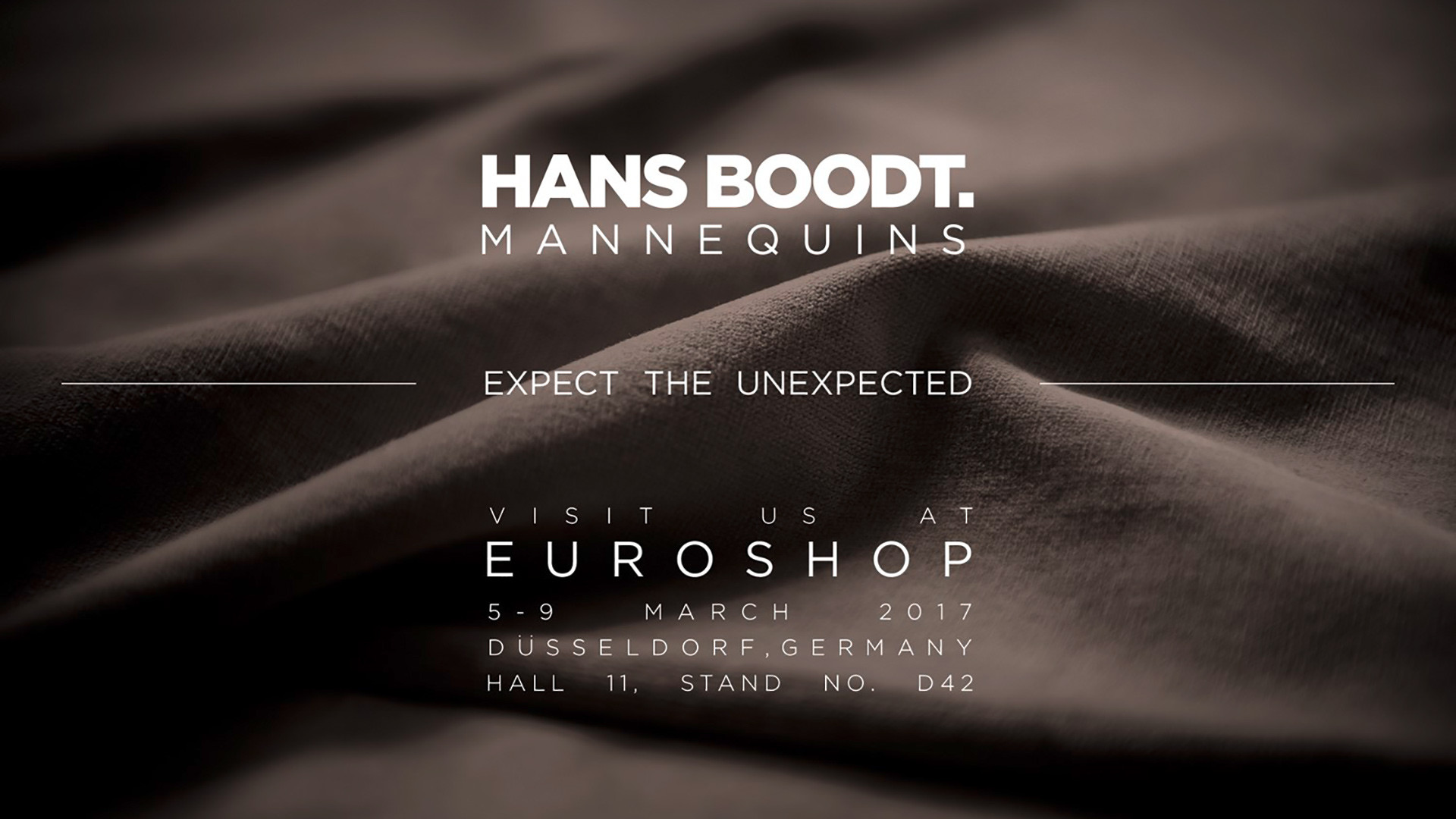 Euroshop 2017 will see Hans Boodt Mannequins stand out from the crowd