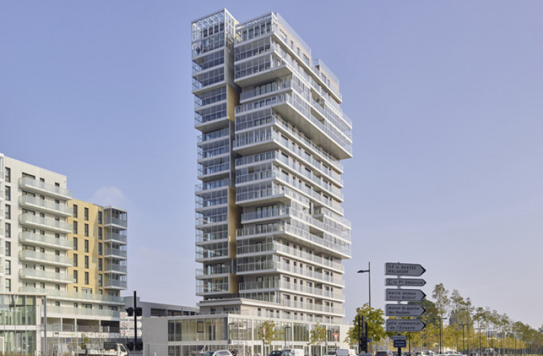 Frameweb | Towering architectural intervention envisions high-rise ...