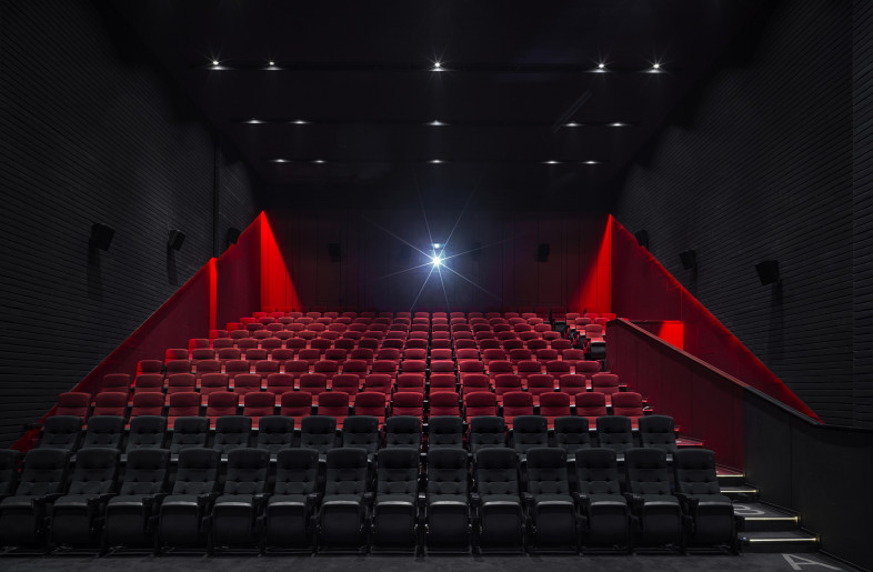 The designers follow the theme of ‘negative film’ in the choice of color as well - in conjunction with the lighting of the ceiling wall and the color of the seat, the details of the entire space are consistent throughout the whole space. - Jonathan Leijonhufvud Architectural Photography