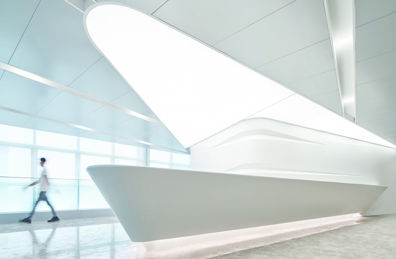 The shape of the boat means riding the wind and breaking the waves - Reception