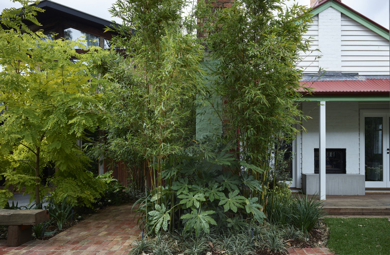 Externally the warehouse shell and cottage are kept intact, with minor restorative work. - Derek Swalwell
