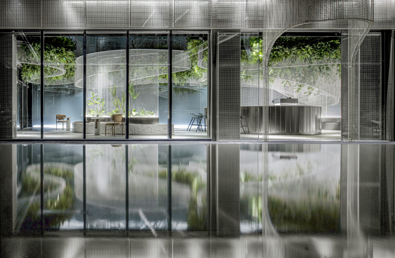 A Beautiful Scenery Reflected by the Water Outside - Karv One Design