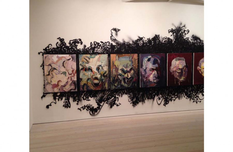 Frameweb Ben Quilty At The Saatchi Gallery