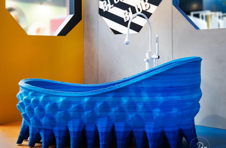 “The time has come where all shapes may and can be used, interchangeably, such as the 3-D printed bath tub. The search for new shapes has begun. - DVE