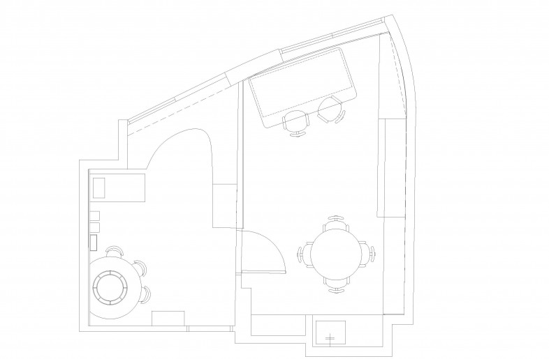 Floor Plan - Interior & Furniture Design: Sarit Shani Hay, Photography: Roni Cnaani