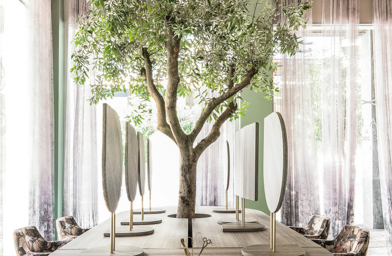 Central table with olive tree - vasilislagios photographer