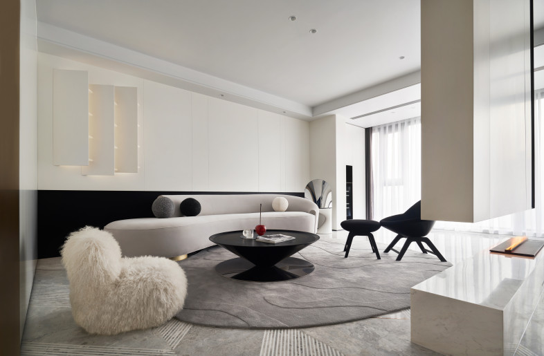 Twilight Residence living room - Ao Xiang