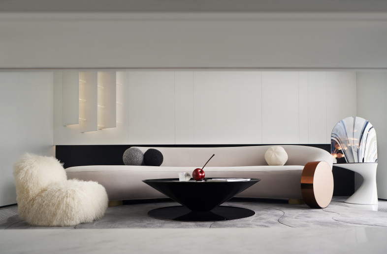 Twilight Residence furnishing in the living room - Ao Xiang