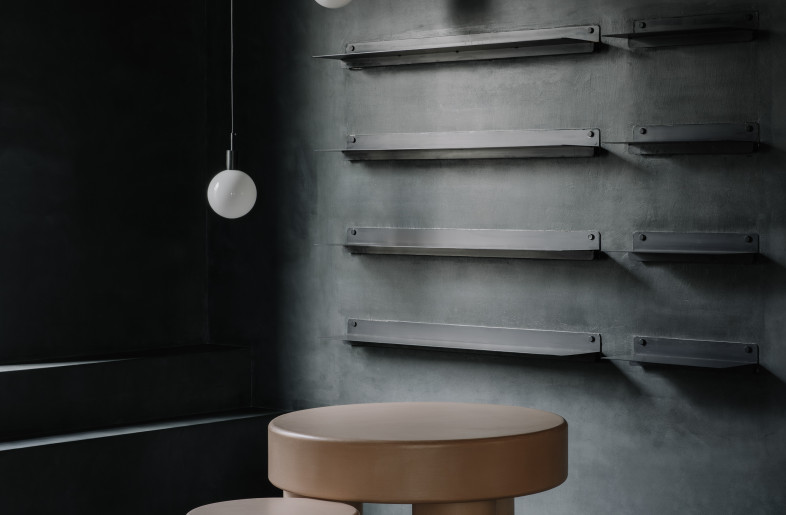 Retail corner detail - Photo Credit: Wen Studio