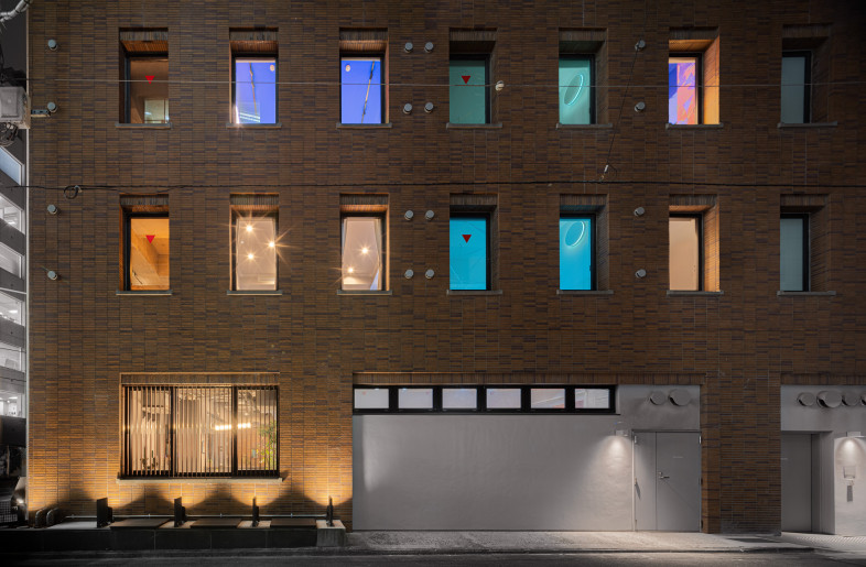 Exterior View of BnA_WALL - Photo: Tomooki Kengaku