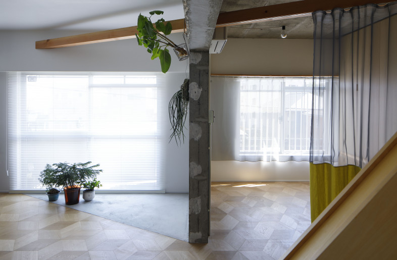 Living room, Bed room - Daisuke Shima