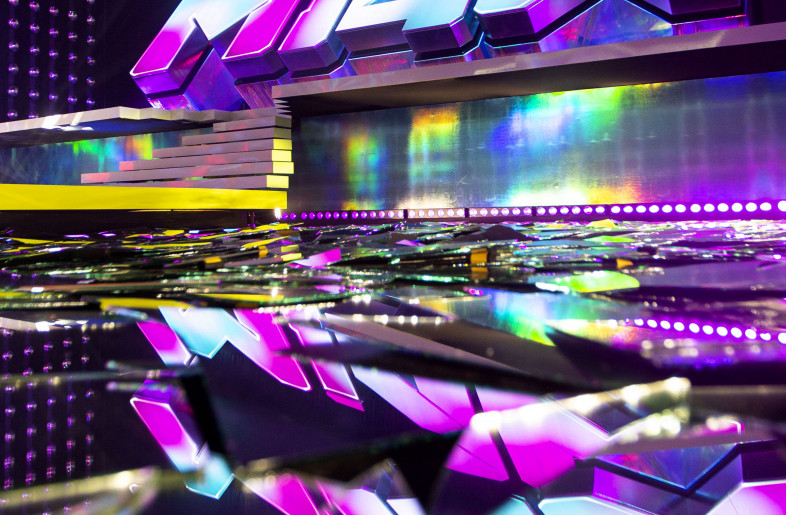 The MIAW Logo Stage and the reflection - Otavio Sousa