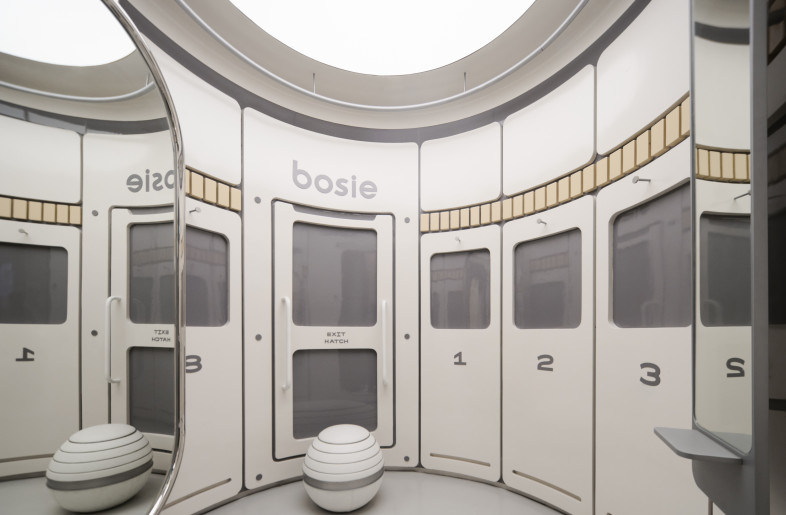 Ground floor fitting rooms - leaping creative