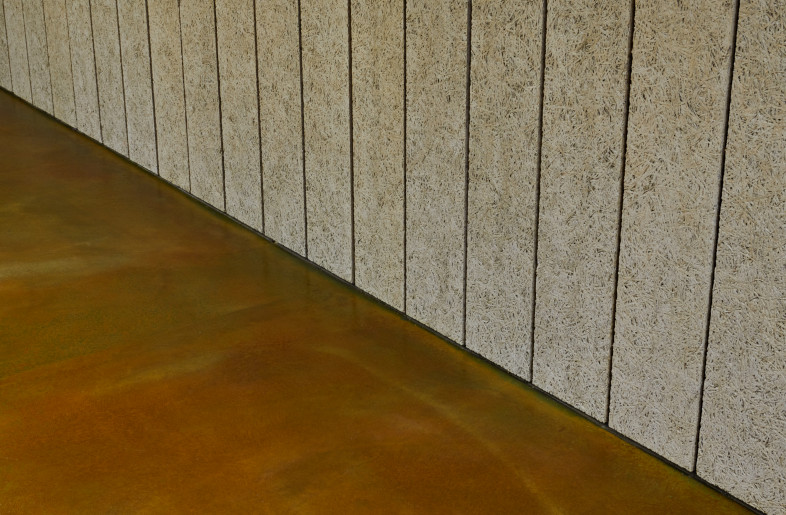Special chemically reacted floor finish - junpei kato