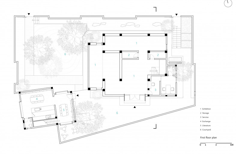 First floor plan - VCD lab