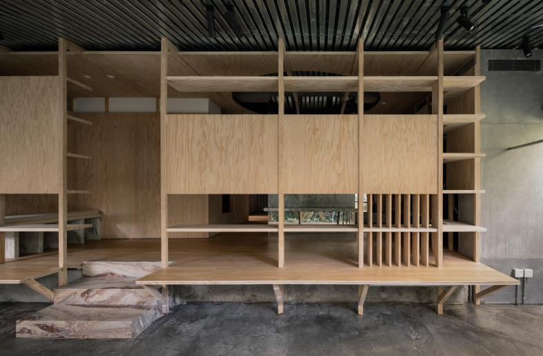 the wooden pavilion - Wen Studio