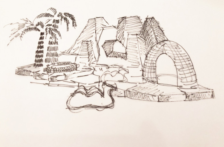 Sketch by Sarit Shani Hay - Studio Sarit Shani Hay