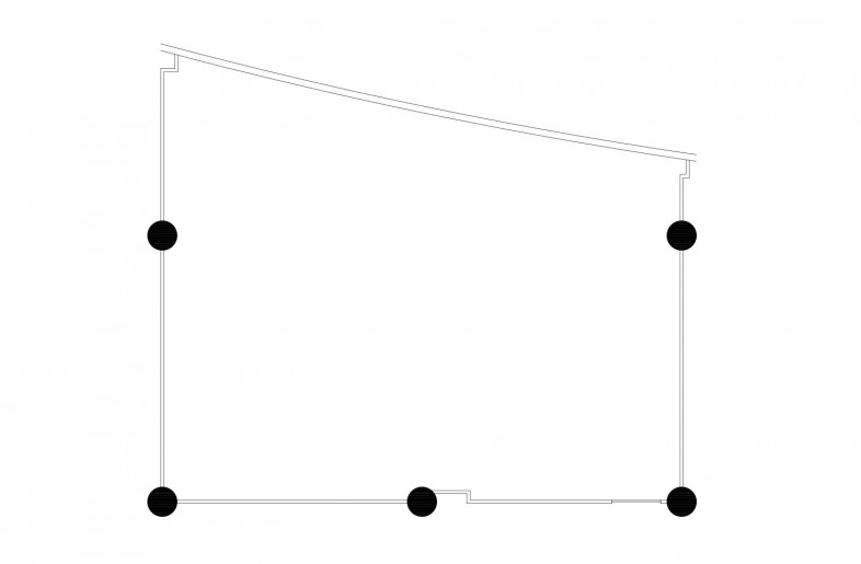 The original plan purchased by the client. - Right Angle Studio