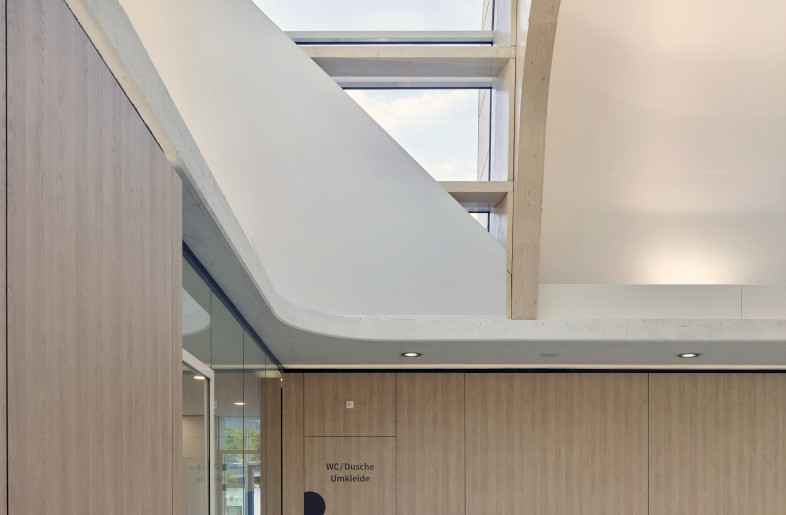 detail of the reduced choice of material - Roland Halbe Fotografie