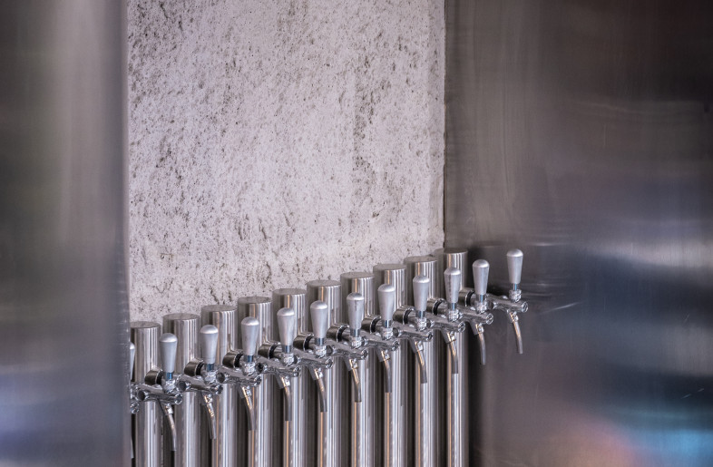 beer taps. details of existing and new textures, and reflections - Vlad Patru