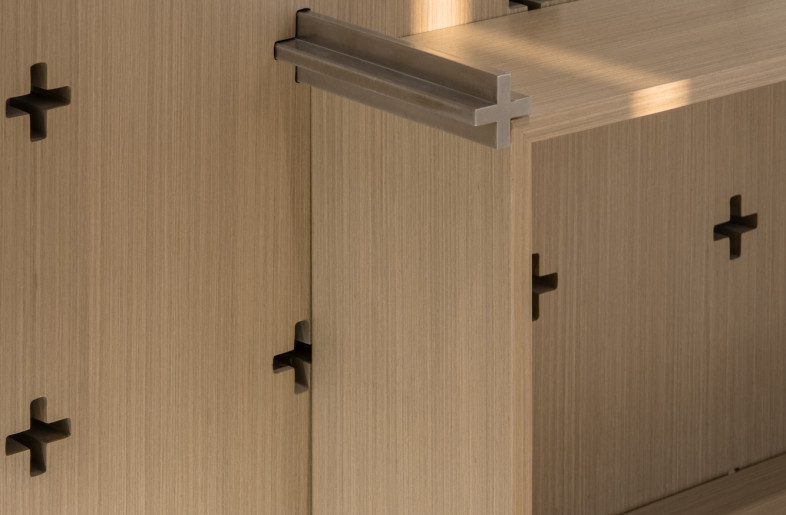cross-type focus point inspired peg board - Wen Studio