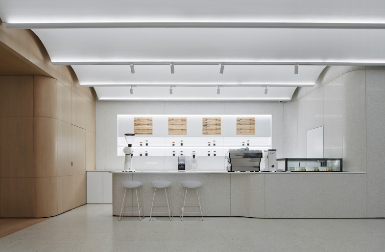 Water bar area on the second floor - FANGFANG STUDIO