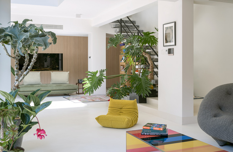 Living room in basement - Studio FF