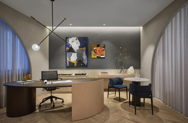 The Director’s Room is an amalgamation of Patricia’s work ethos – creating a functional work space that allows for art appreciation and discussions. - Owen Raggett