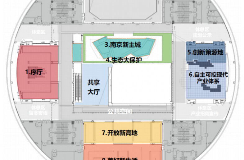 Exhibition outline and streamline design - Silkroad Visual