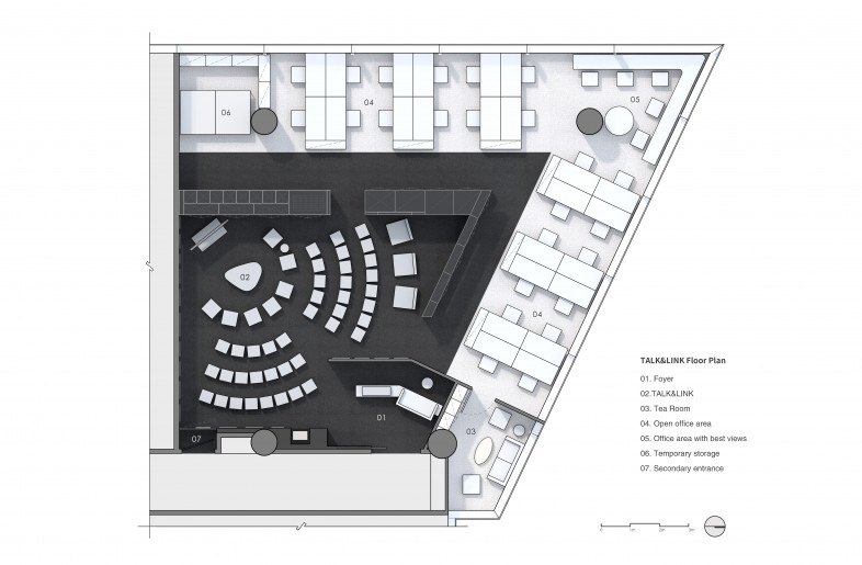 TALK&LINK floor plan - line+