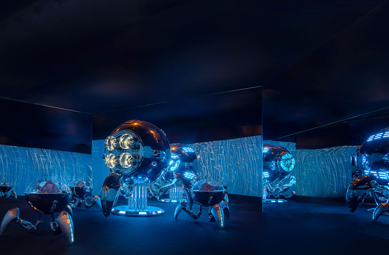 Star Link is the future messenger, through human-computer interaction to turn sound into visual images, transmission of another time and space information... - Zhaoliang Qin