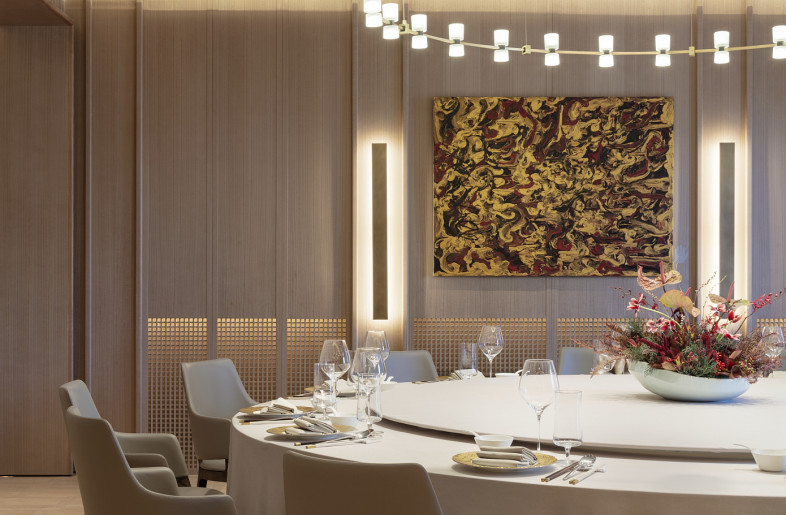 Exquisite Bocuse VIP Room - Luo Wen & Zhong Yonggang