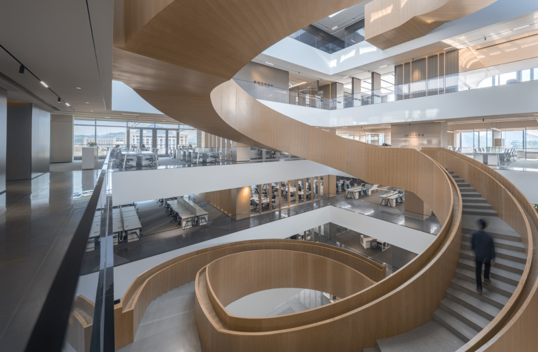 stairs overview - Wu Qing Shan
