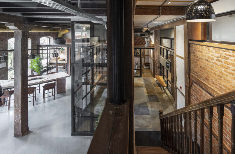 View towards the Front Office and Studio - Niveditaa Gupta