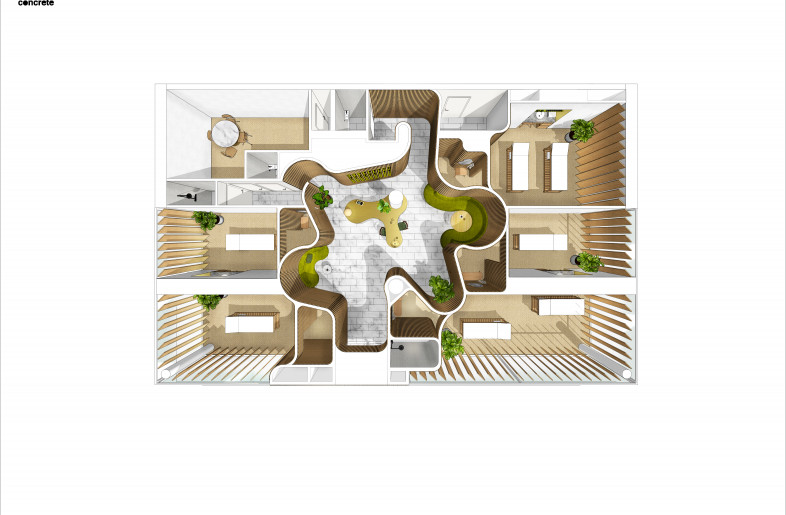 Top View - Concrete