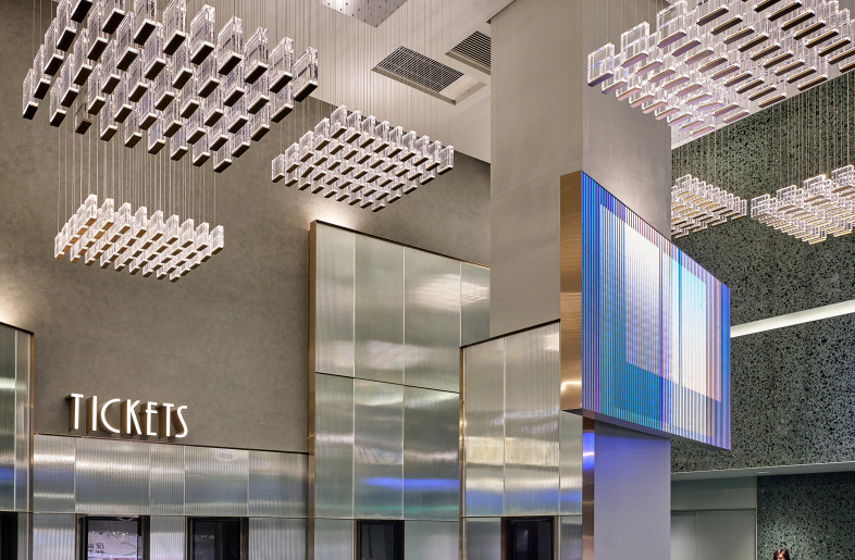 The theme of this project is the modern interpretation of chandelier. This is a modern and simplified way of execution, yet still achieves the stunning and glamorous effect that you see in traditional chandeliers. - Jonathan Leijonhufvud Architectural Photography