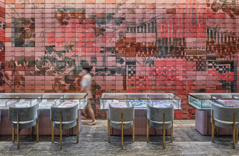 Two classic royal gardens as the theme of this design - the Beihai Park and the Imperial Gardens in the Forbidden City - Jonathan Leijonhufvud Architectural Photography