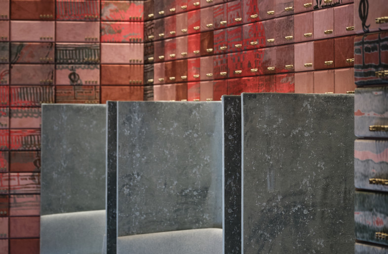 modern art and ancient traditions with the characteristics of the ancient city of Beijing in the shop - Jonathan Leijonhufvud Architectural Photography