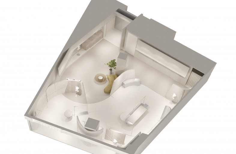 Project floor plan - ZUOMODESIGN