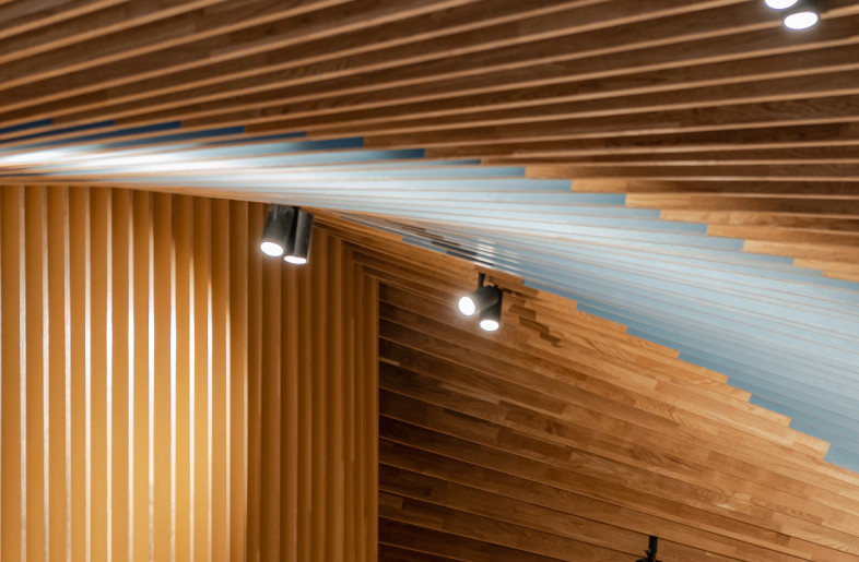 Wood lattice and painting patterns details - Save As Studio