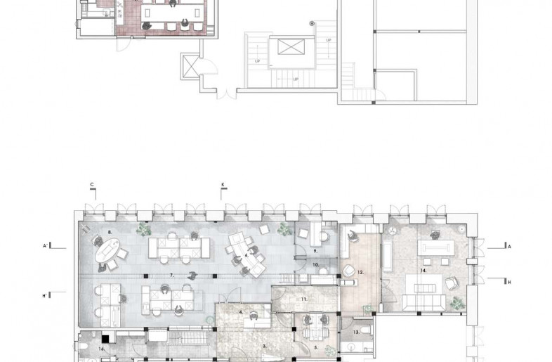 Floor Plan - Studio PKA