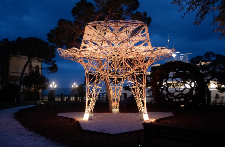 Digital Bamboo at the Venice Architectural Biennale 2021. - Marirena Kladeftira