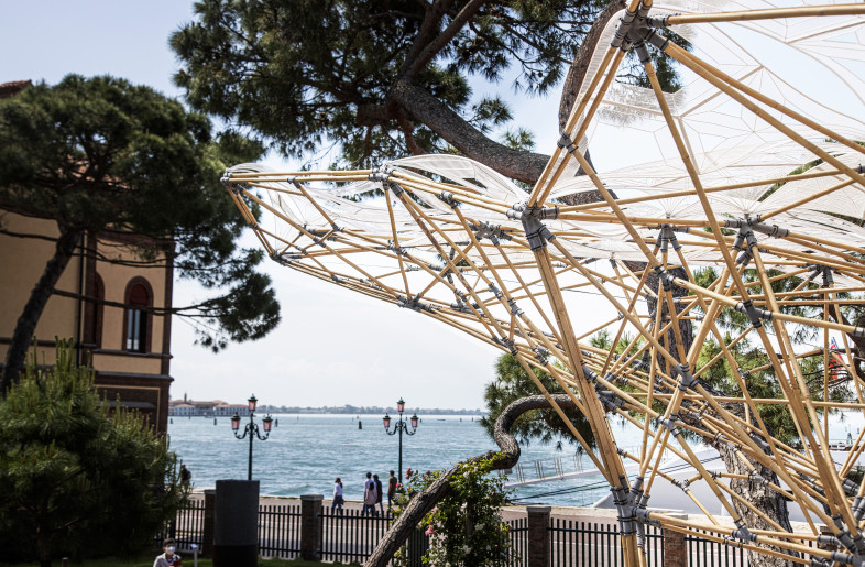 Digital Bamboo at the Venice Architectural Biennale 2021. - Marirena Kladeftira