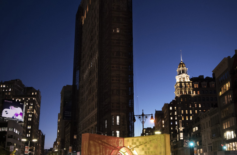 Located at one of New York City’s most iconic intersections, the Flatiron North Plaza is the perfect setting for Interwoven, an installation that provides a powerful, yet playful reminder that human interaction is essential. - Martin Seck and Flatiron/23rd Street Partnership