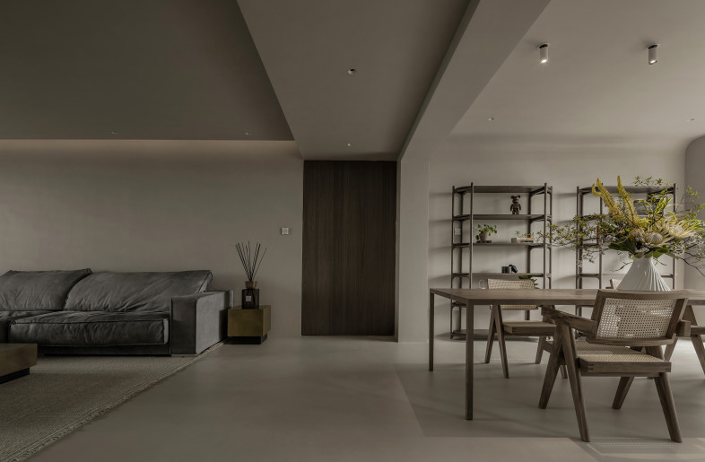 Living room and dining room - Shengsu Architectural Photography