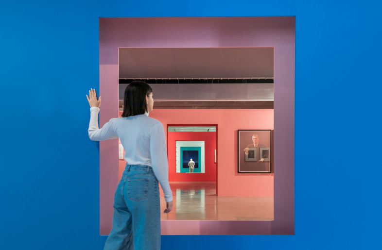 BLUE & PINK & RED & GREEN & TURQUOISE - Javier de Paz García