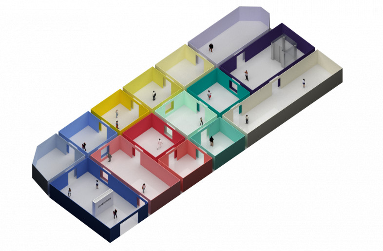 COLOUR AXONOMETRY - Fernando Muñoz
