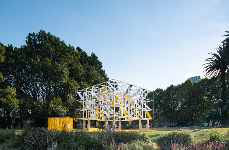 The Lightcatcher in the gardens - Anthony Richardson