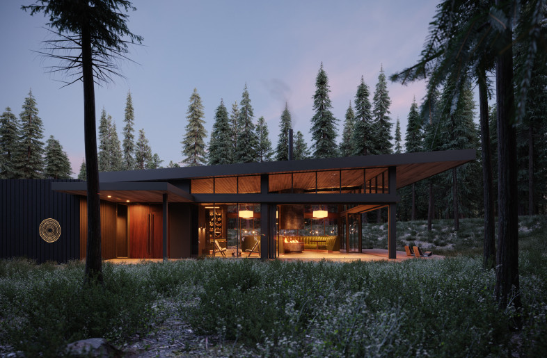 Social Haus exterior rendering - Notion Workshop